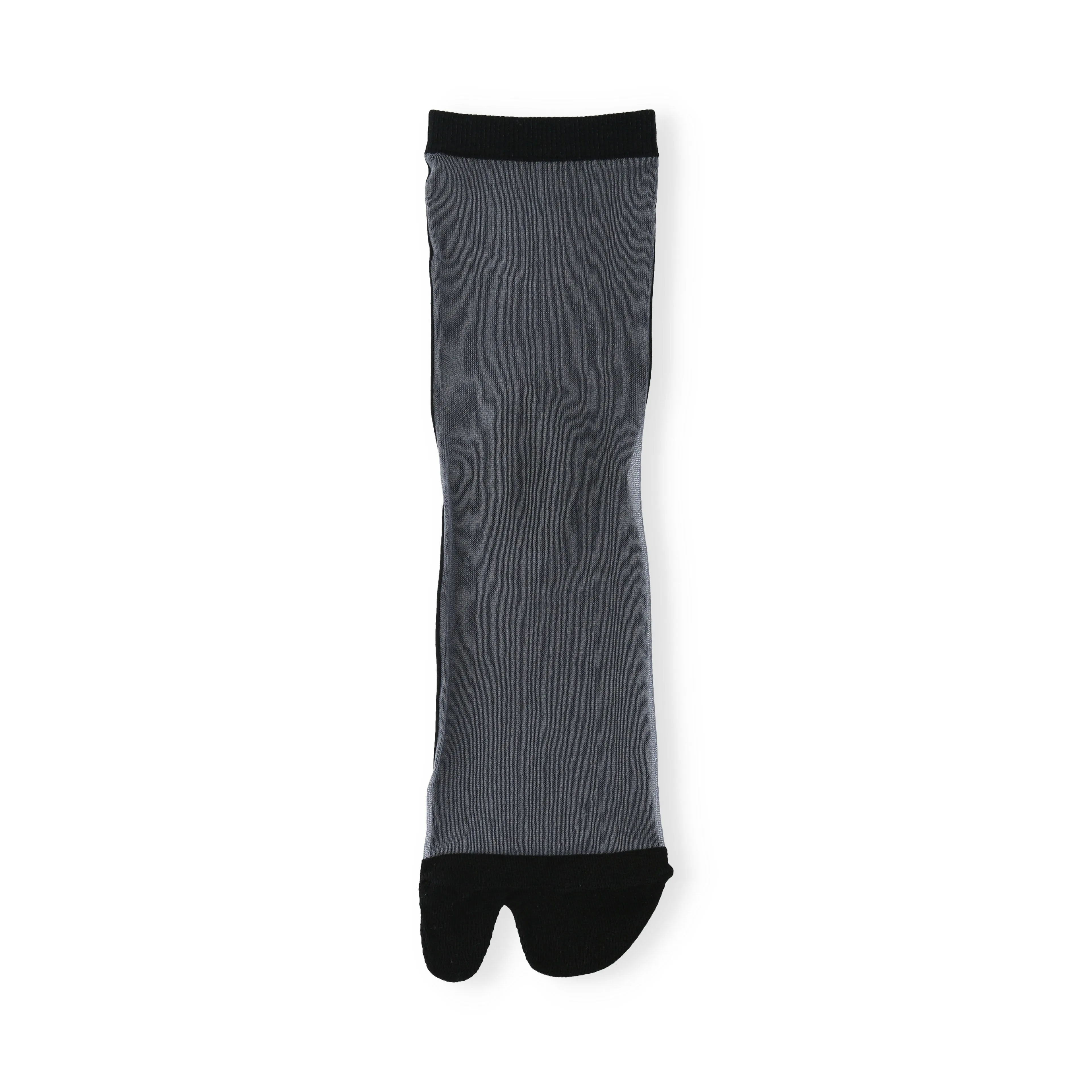 021131881 Sheer Bicolor Tabi Low Crew Socks S