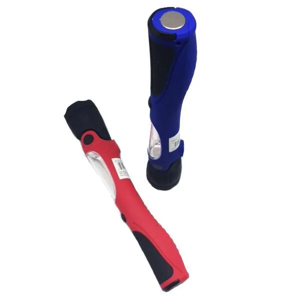 2-in-1 3W LED Flashlight and 3W COB Work-Light With 90-Degree Rotating Head