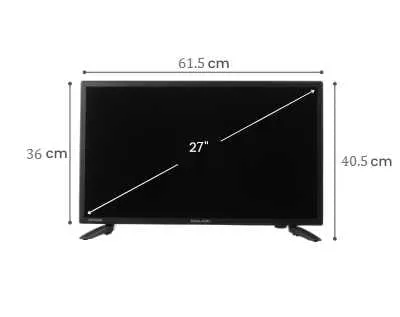27inch 12volt HD Smart TV with Dvd Bluetooth Chromecast