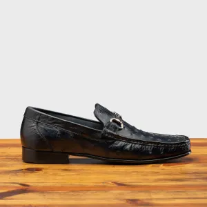 3238-M Calzoleria Toscana Men's Ostrich Dress Loafer