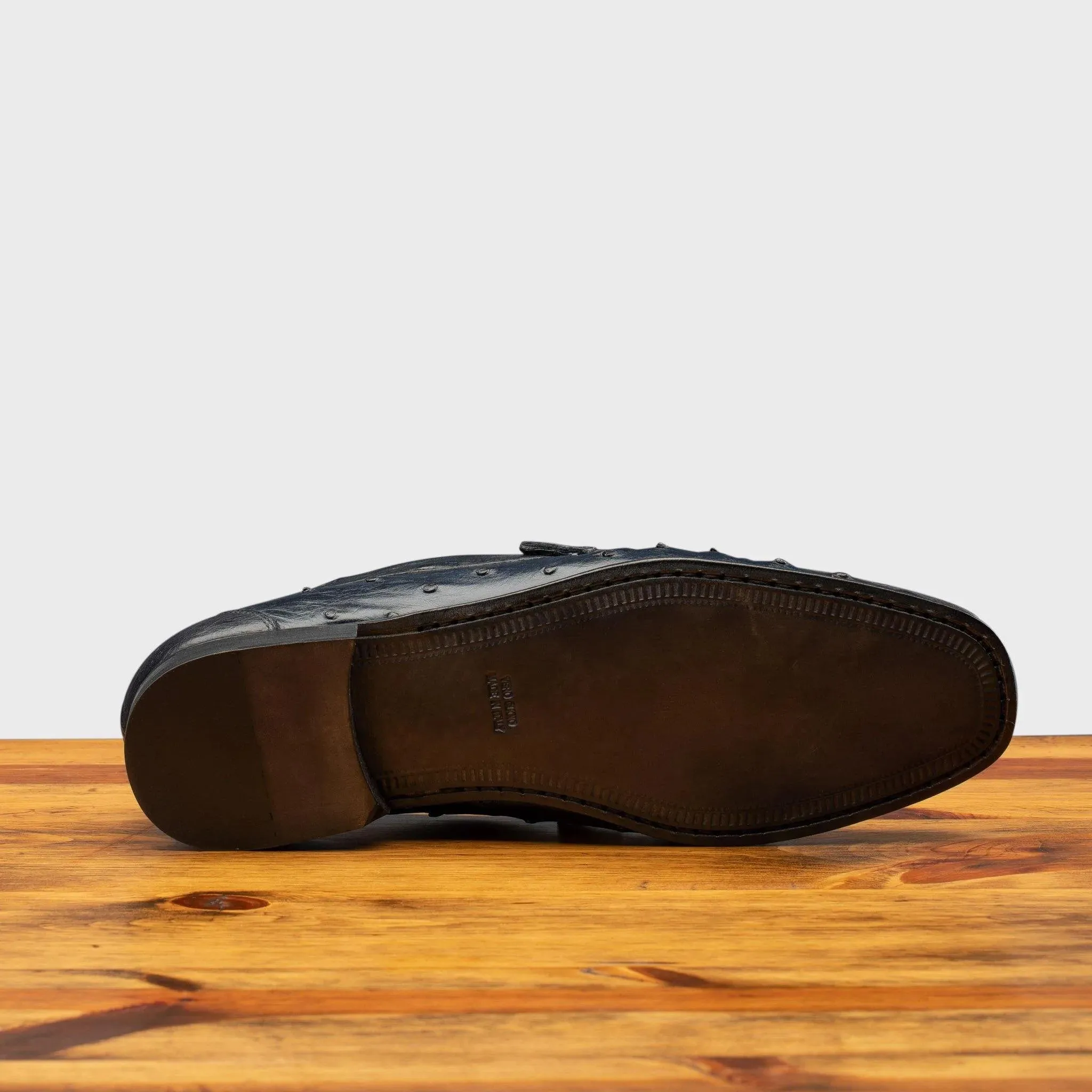 3238-M Calzoleria Toscana Men's Ostrich Dress Loafer