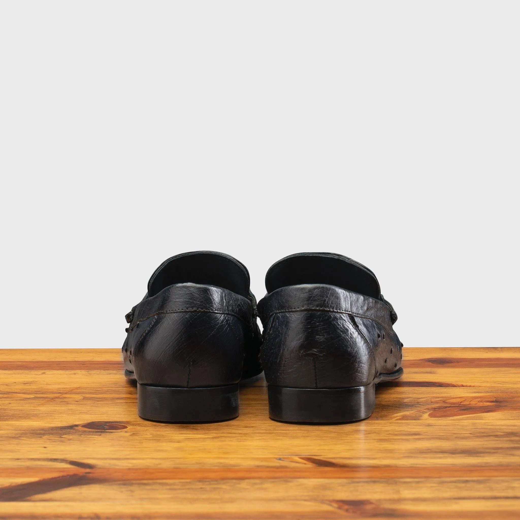 3238-M Calzoleria Toscana Men's Ostrich Dress Loafer
