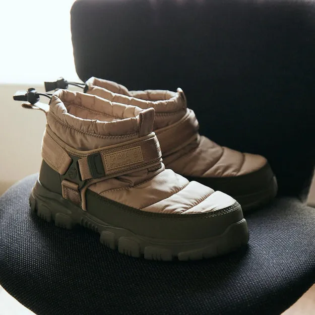 【50%OFF】Shaka   SNUG BOOTIE AT(Taupe/Black)