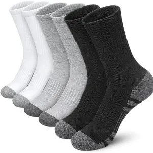 6 Pairs of High-Quality Comfortable Men's Outdoor Gym Socks