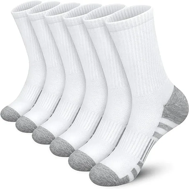 6 Pairs of High-Quality Comfortable Men's Outdoor Gym Socks