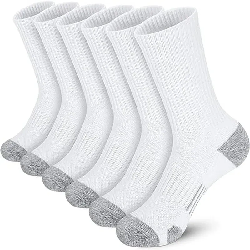 6 Pairs of High-Quality Comfortable Men's Outdoor Gym Socks