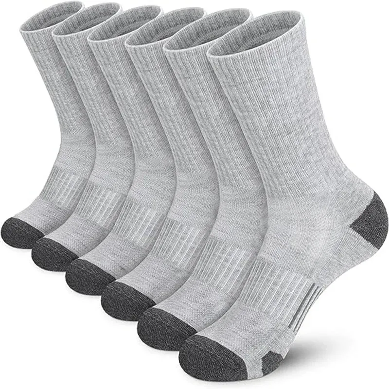 6 Pairs of High-Quality Comfortable Men's Outdoor Gym Socks