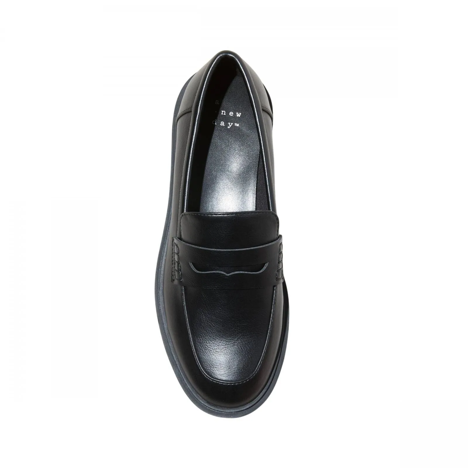 A New Day Womens Jordan Loafer Flats with Memory Foam Insole 90511728 Black 7.5M