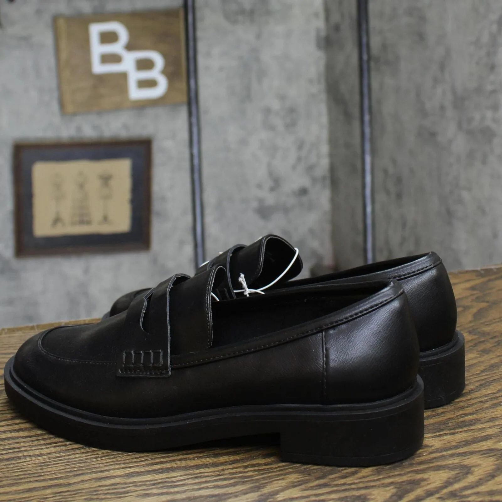 A New Day Womens Jordan Loafer Flats with Memory Foam Insole 90511728 Black 7.5M