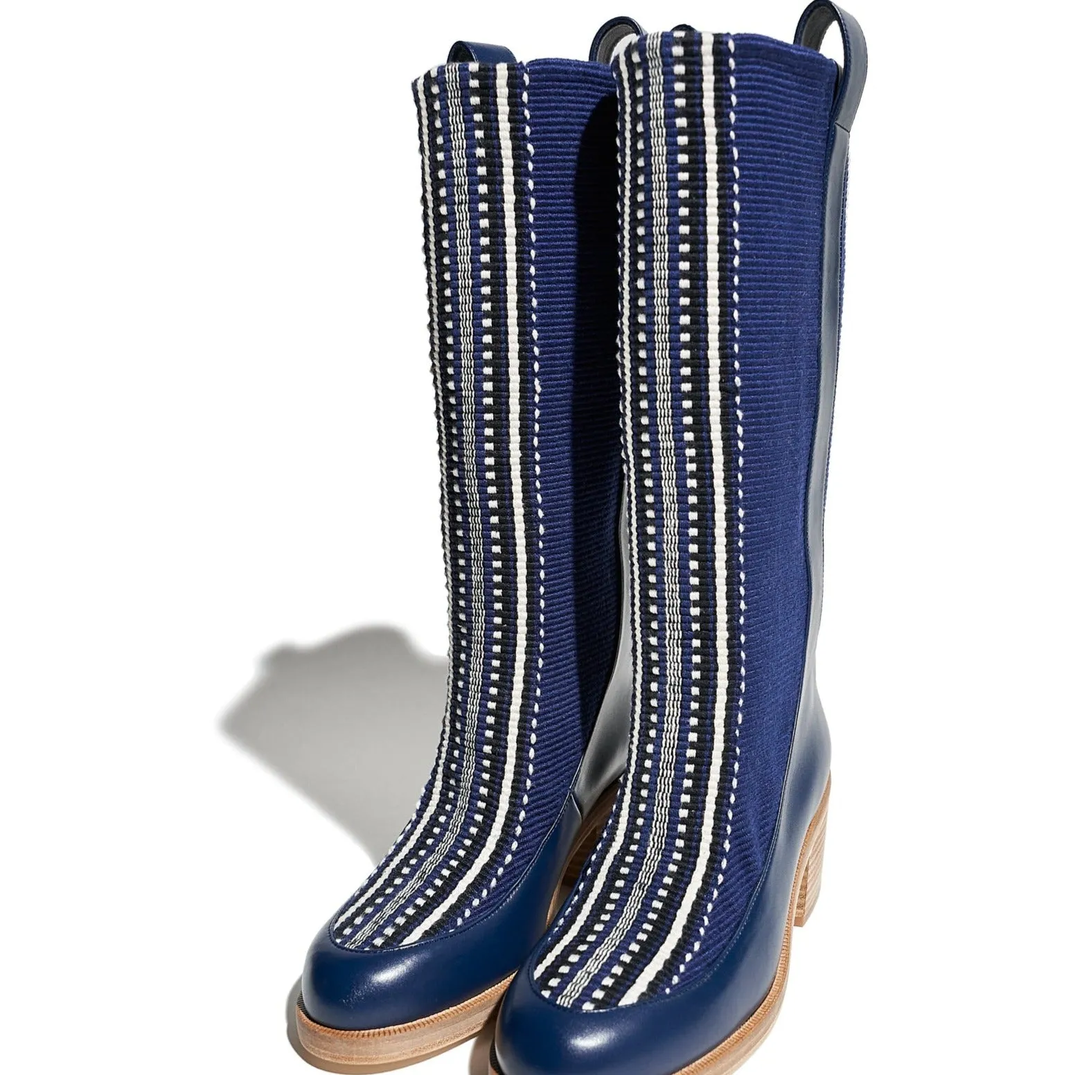 Amambaih Paris Julia Fabric Boot in Night