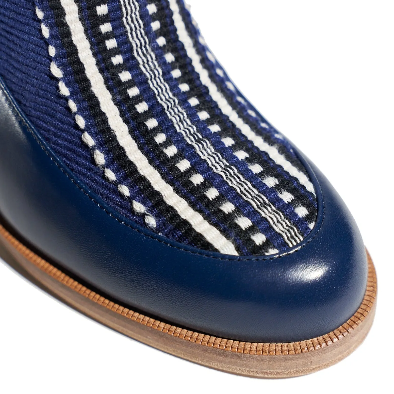 Amambaih Paris Julia Fabric Boot in Night