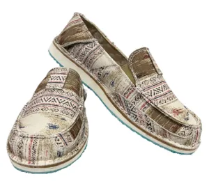 Annie Aztec Slip On Shoes