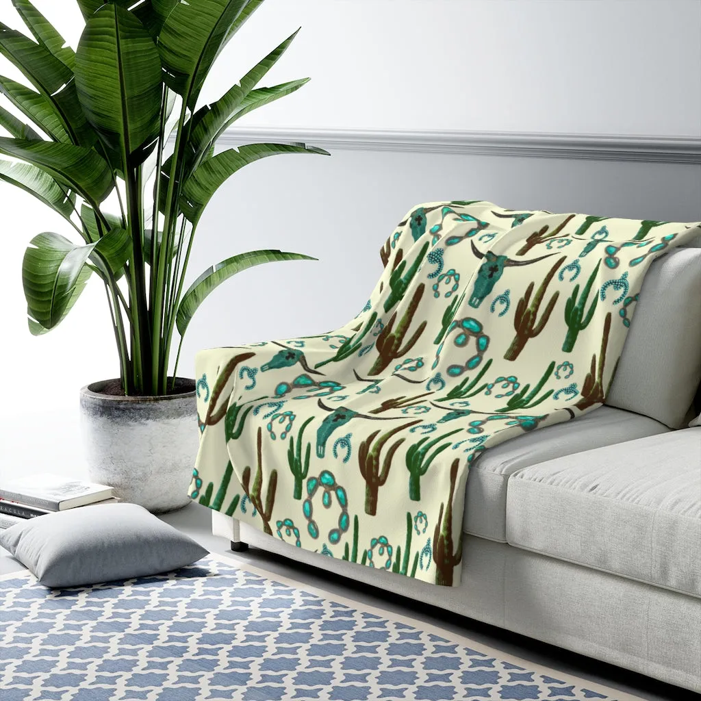 'Arizona'  Sherpa Fleece Blanket