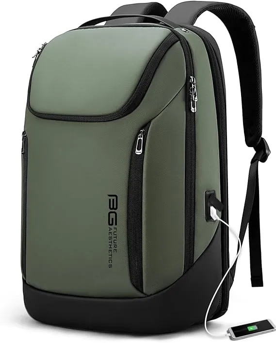 BANGE  Business Waterproof Backpack Suitable for 15.6inch Laptop Backpack with USB charging