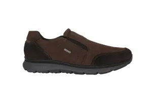 'Benjo' men's waterproof goretex slip-on shoe - Brown