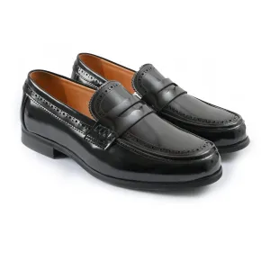 BLACK PATENT SHOES
