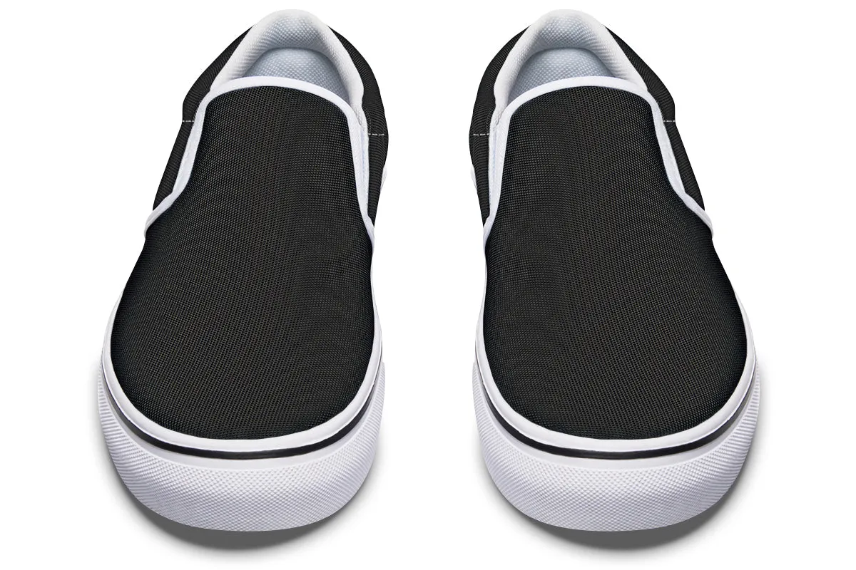 Black Slip On Shoes