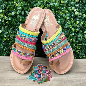 Boho Colorful Lively Sandal