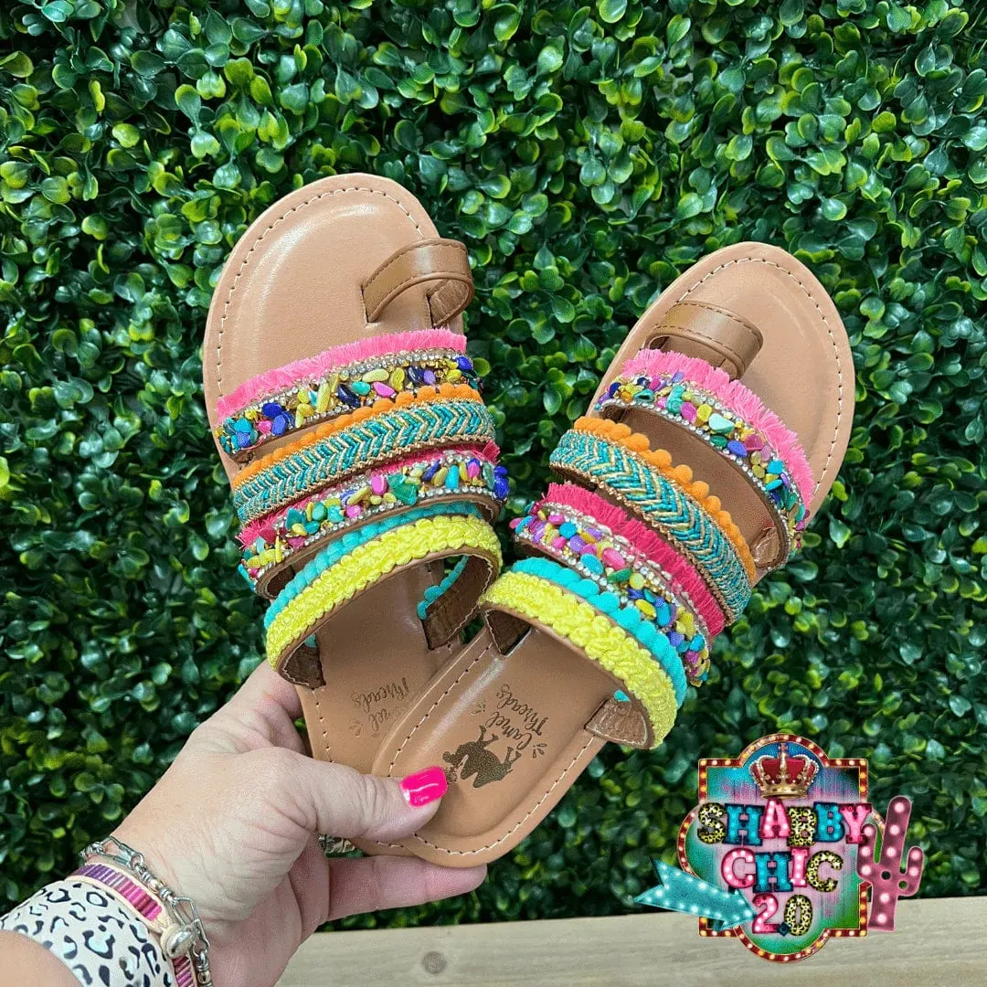 Boho Colorful Lively Sandal