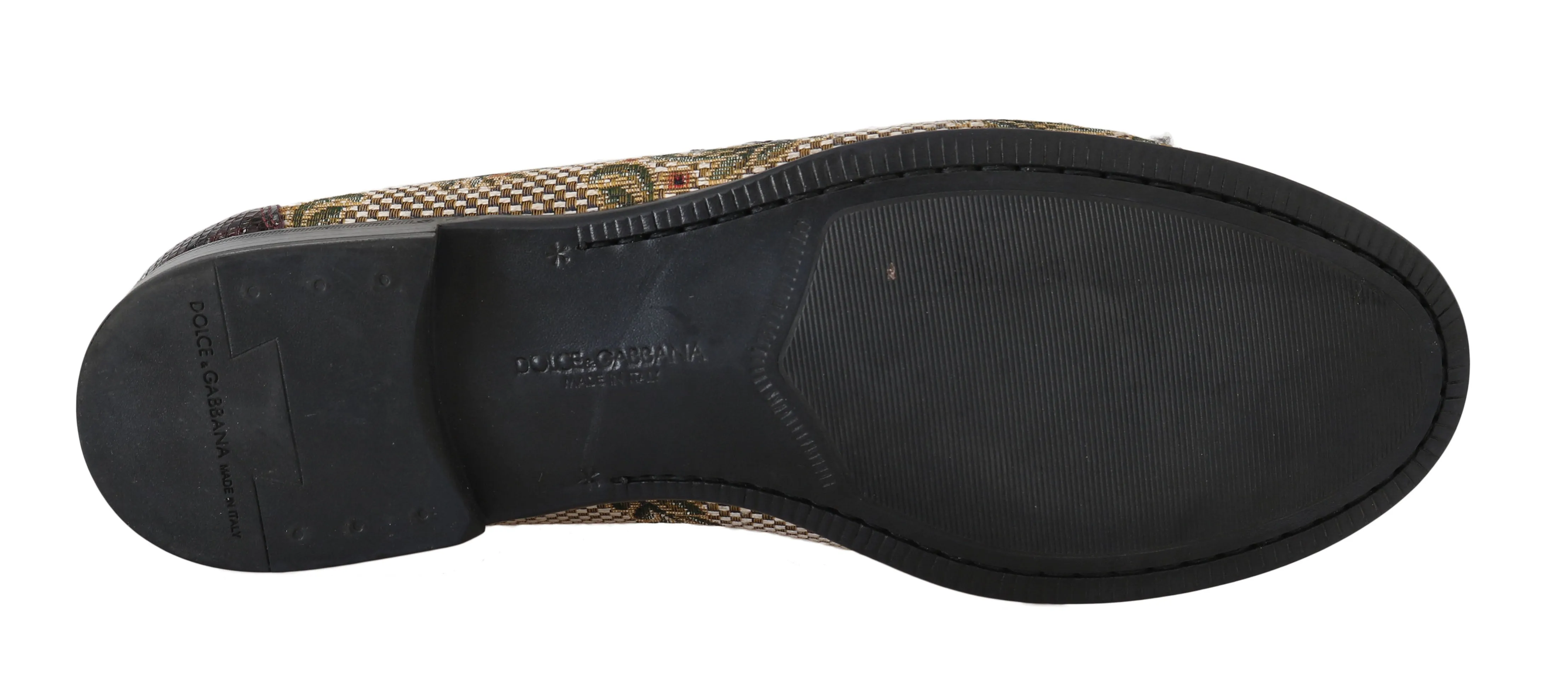 Bordeaux Leather Brocade Moccasins Shoes