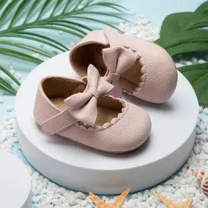 Bowed Scalloped Dress Shoes
