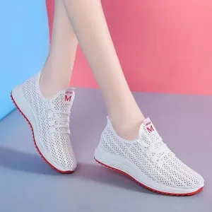 Breathable Sports Shoes Women's Soft Bottom Non-slip Wear-resistant Casual Running Shoes