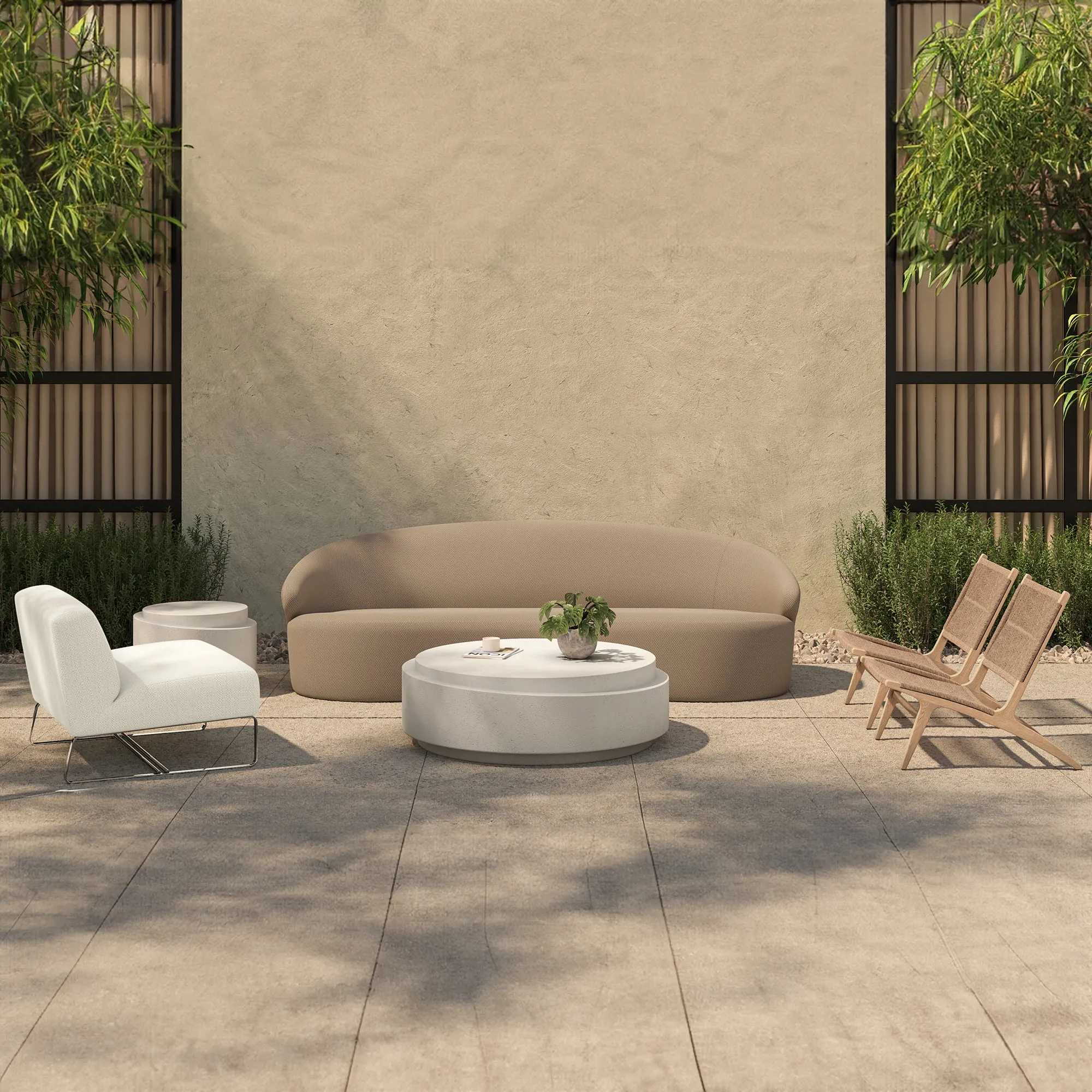 Breezy Haven Outdoor Lounger