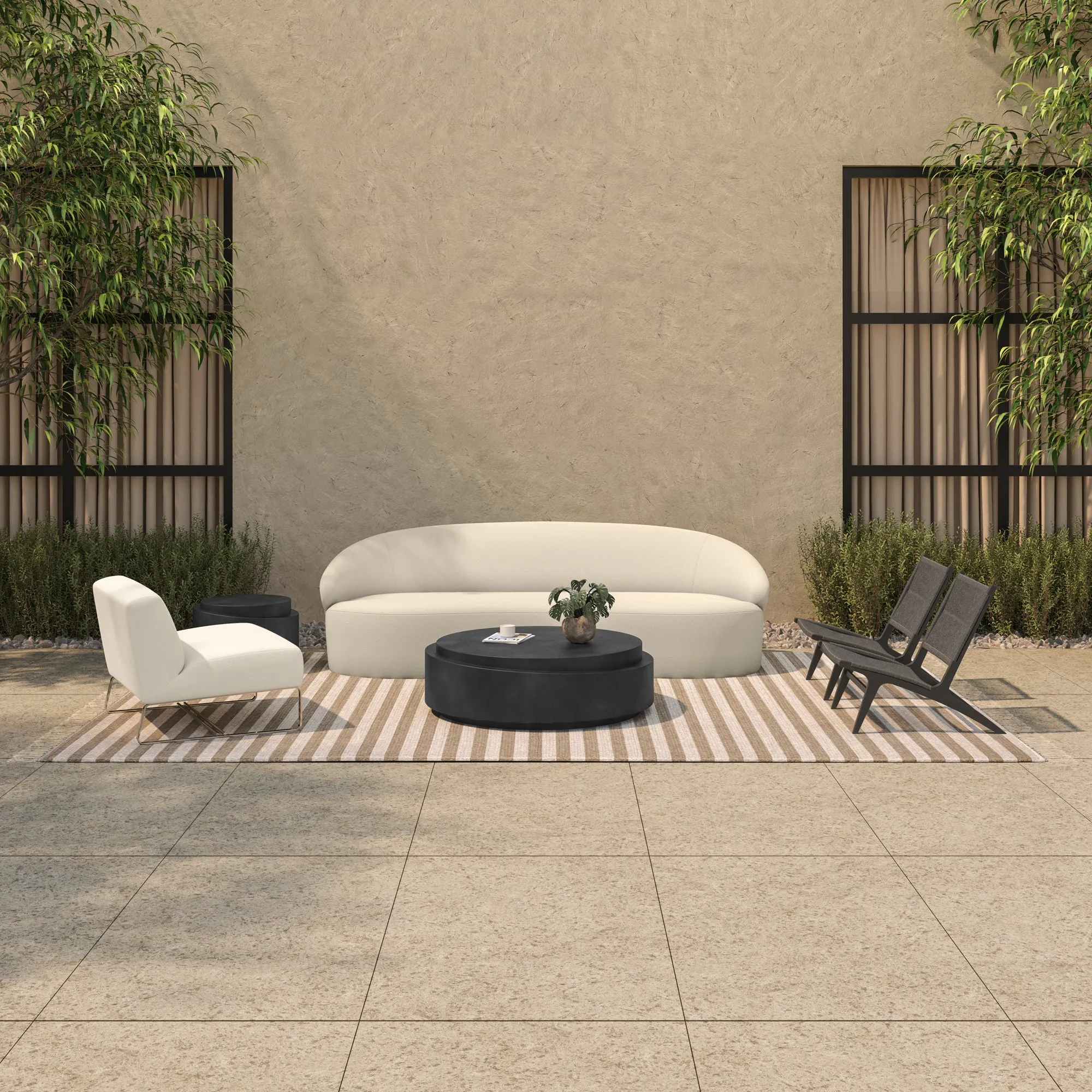 Breezy Haven Outdoor Lounger