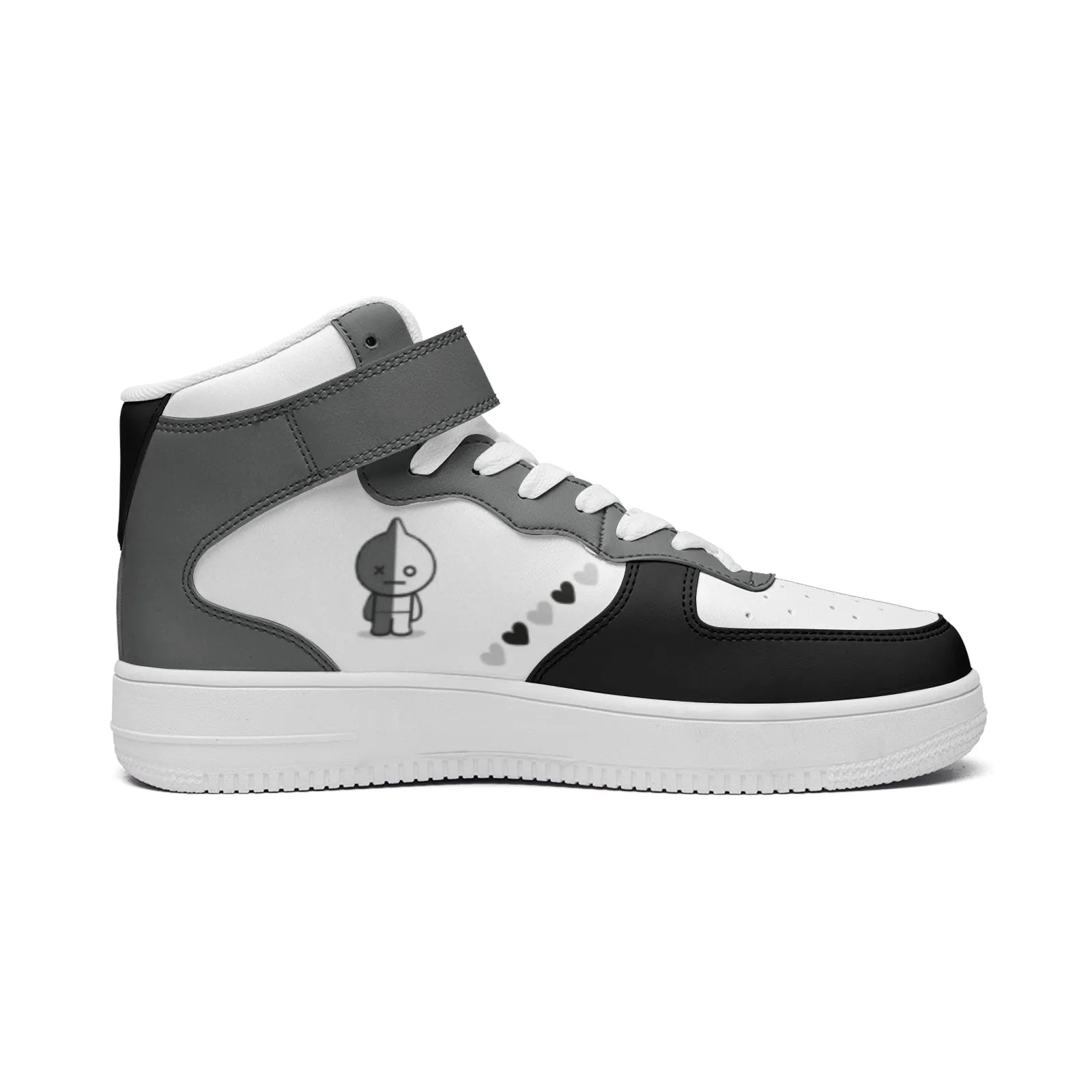 BT21 Van Unisex high Top Leather Sneakers