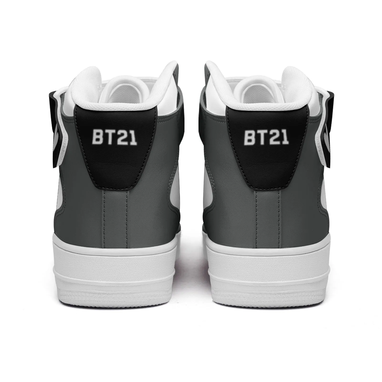 BT21 Van Unisex high Top Leather Sneakers