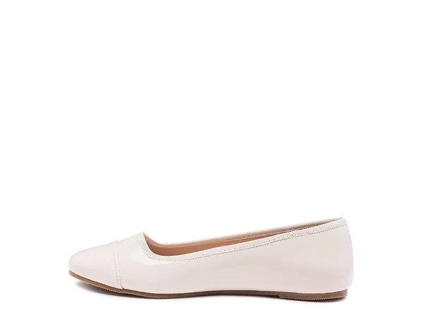 Camella Round Toe Ballerina Flat Shoes