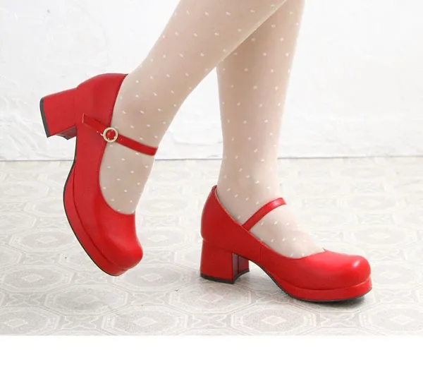 Cardcaptor Sakura Sakura Kinomoto Red Cosplay Shoe