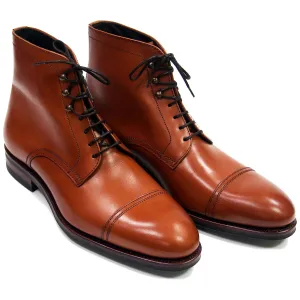 Carmina Shoemaker Jumper Boots - Cognac Calfskin - Made in Spain