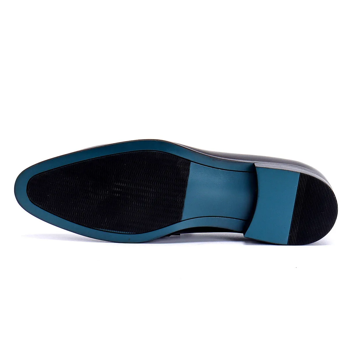 Casual Leather Shoes Men's Business Casual Shoes Men's Genuine Leather Pointed Loafers Handmade British Men's Shoes89253
