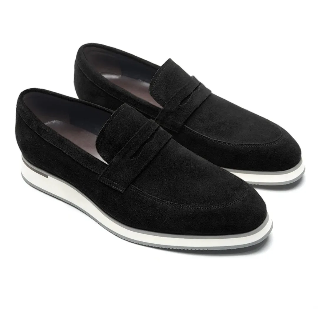 CAVANELI SUEDE LOAFERS
