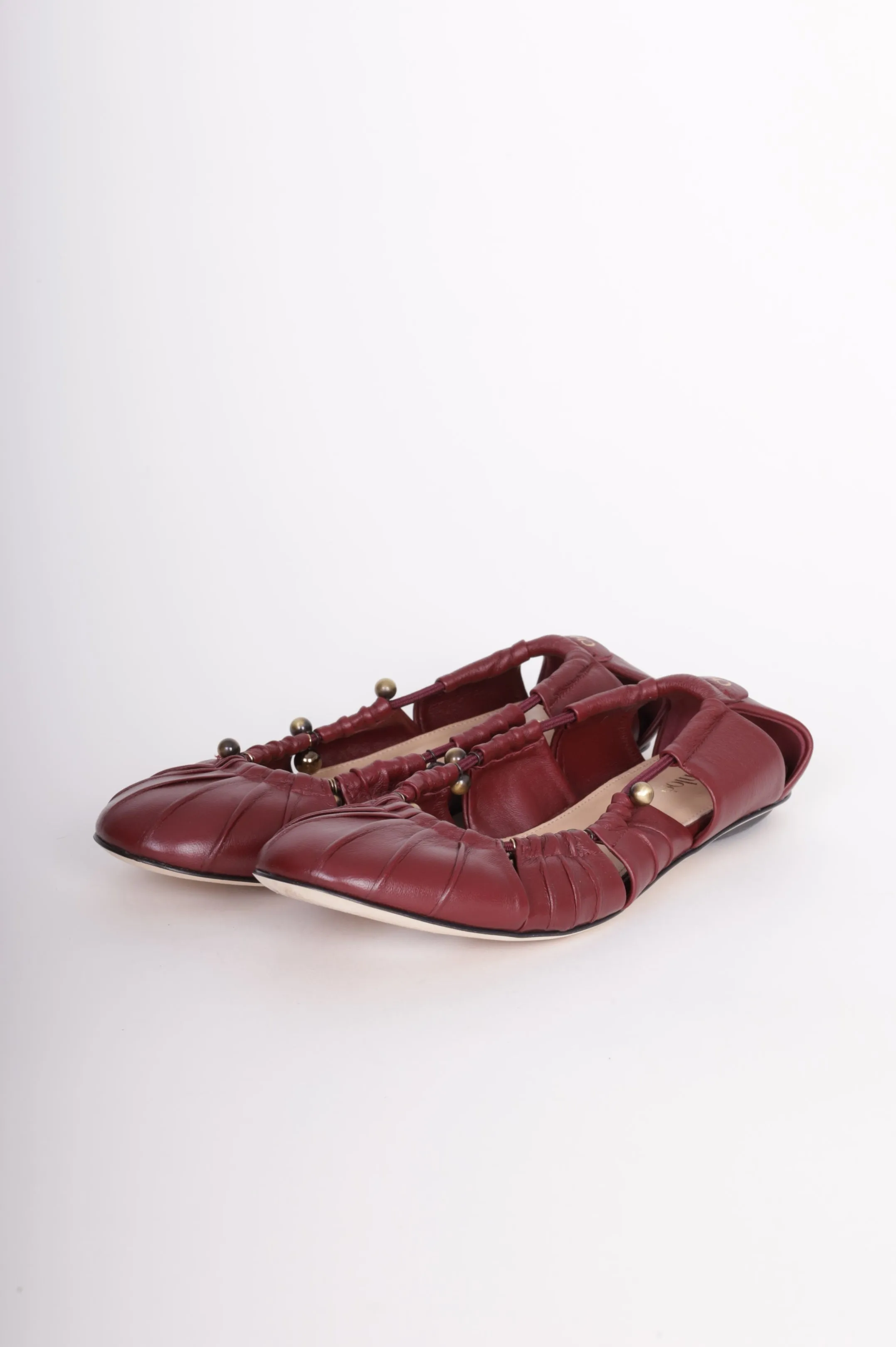 Chloe Womens Red Shoes Size EU 35.5