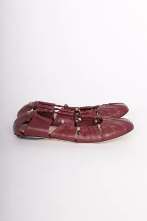 Chloe Womens Red Shoes Size EU 35.5