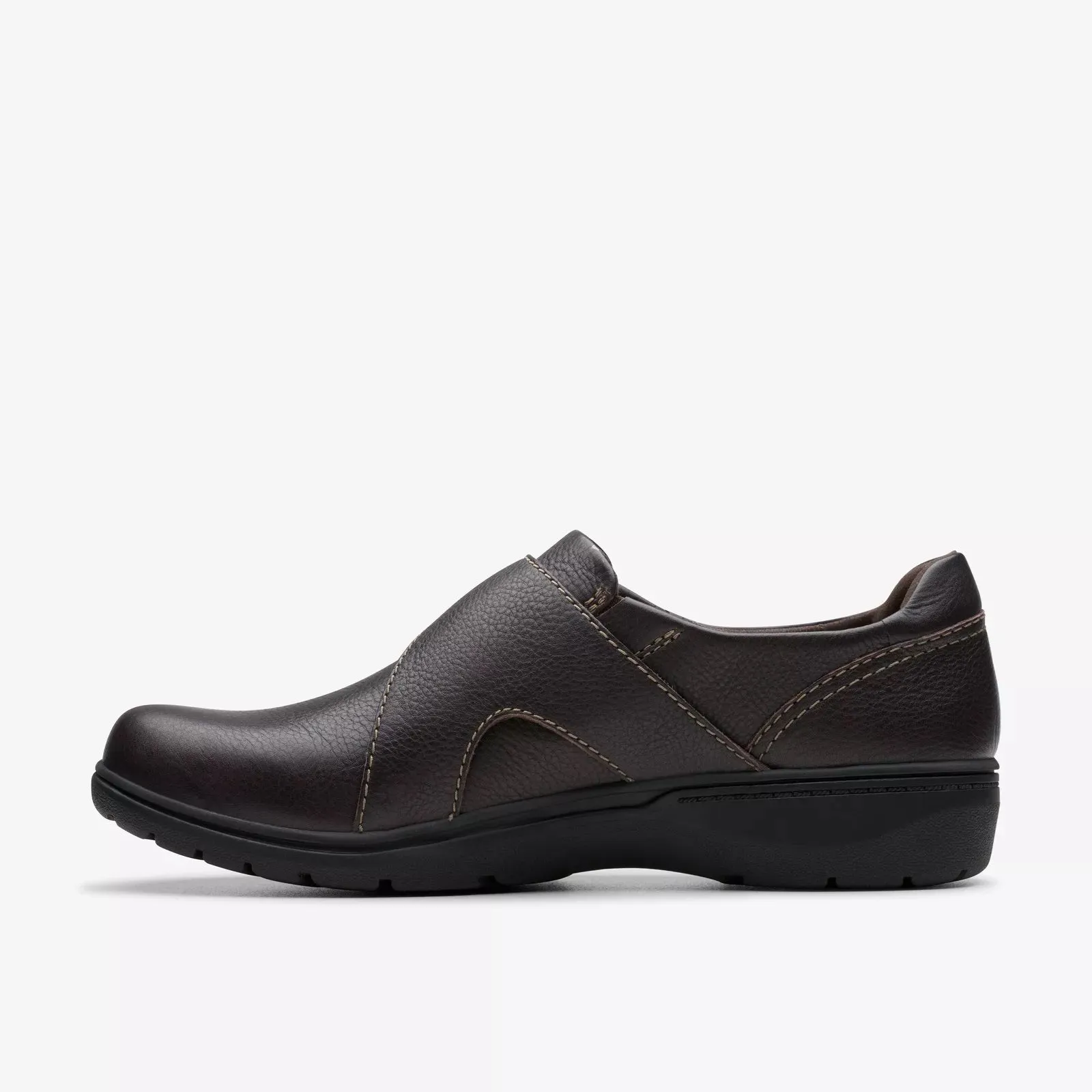 Clarks Womens Carleigh Jazz Chocolate Leather 26179505