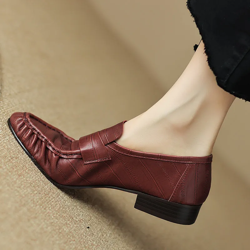 Classic Leather Loafers