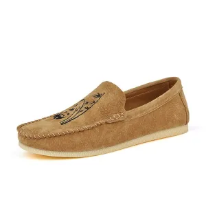 Classic Men Casual Shoes Fashion Men Shoes Pig Leather Men Loafers Moccasins Slip on Men's Flats  Driving Shoes Big size 38-48