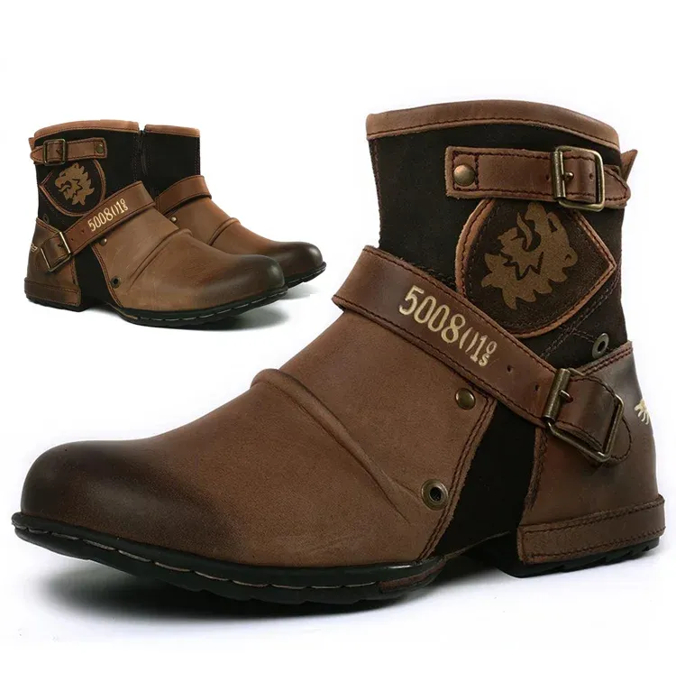 ClassicTrend Retro-Look – Stilvolle Herrenstiefel für jeden Anlass