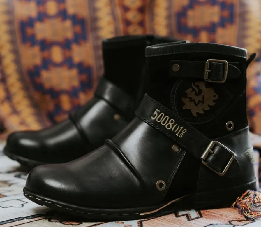 ClassicTrend Retro-Look – Stilvolle Herrenstiefel für jeden Anlass