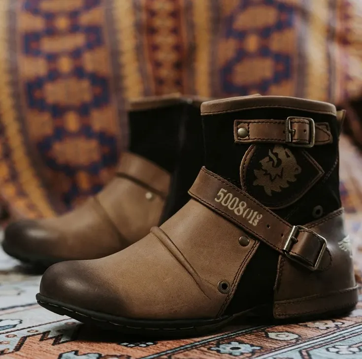 ClassicTrend Retro-Look – Stilvolle Herrenstiefel für jeden Anlass