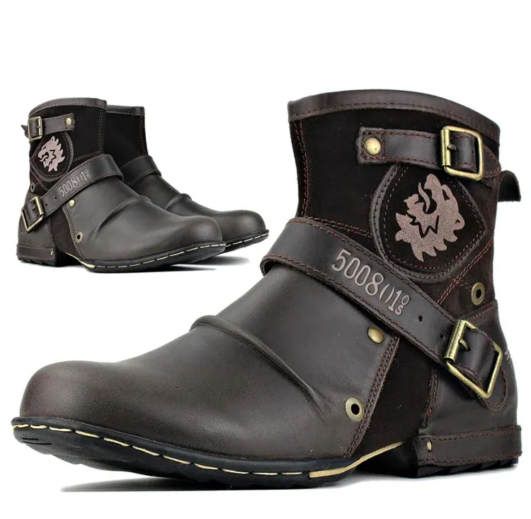 ClassicTrend Retro-Look – Stilvolle Herrenstiefel für jeden Anlass