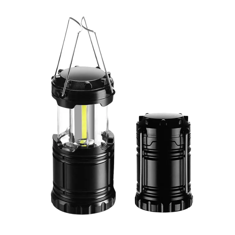COB Tent Lamp LED Portable Lantern Work Light Rechargeable USB Lamp with Rotary Switch & Swivel Magnetic Base