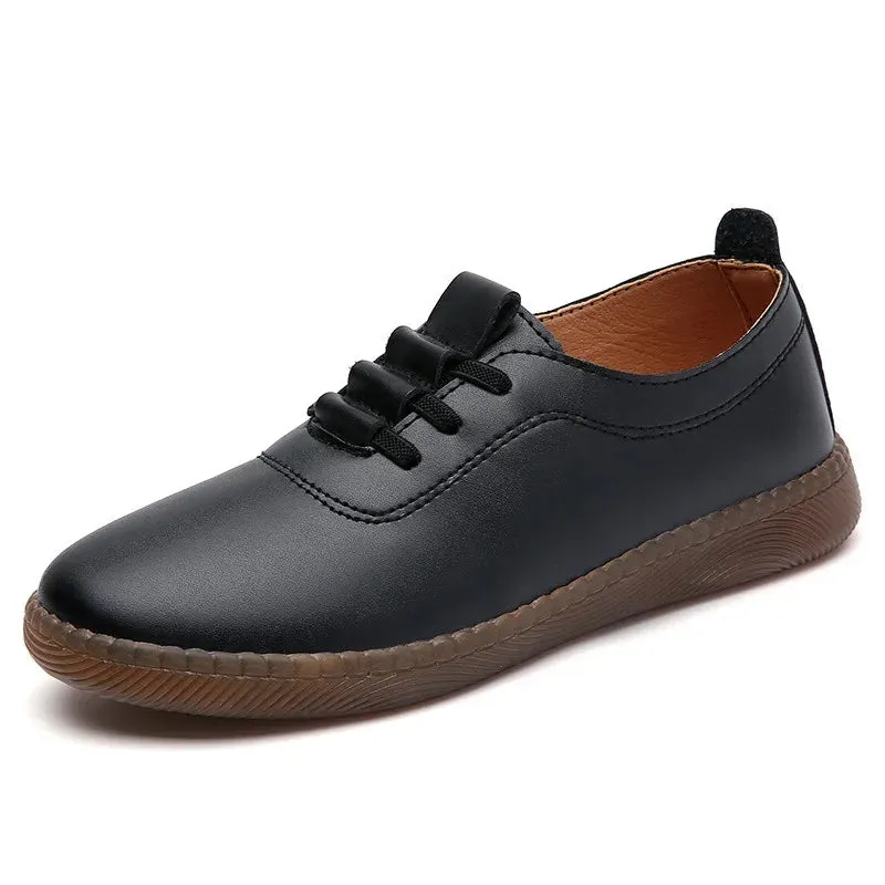 Colorful Women's Soft Leather Loafers
