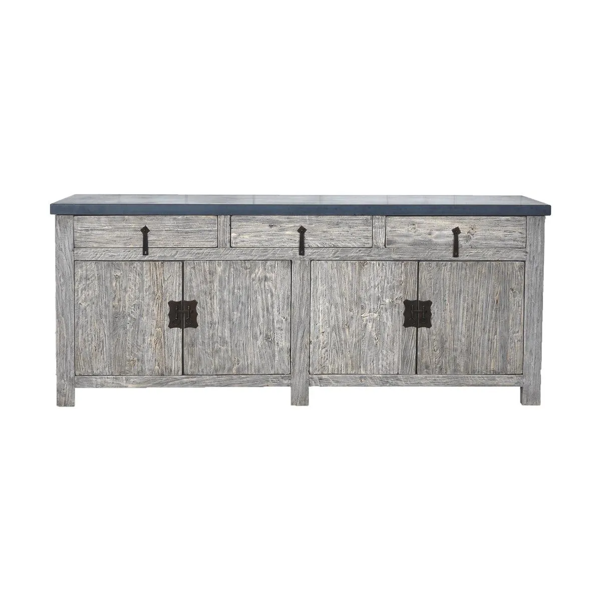 Concrete And Reclaimed Elm Buffet