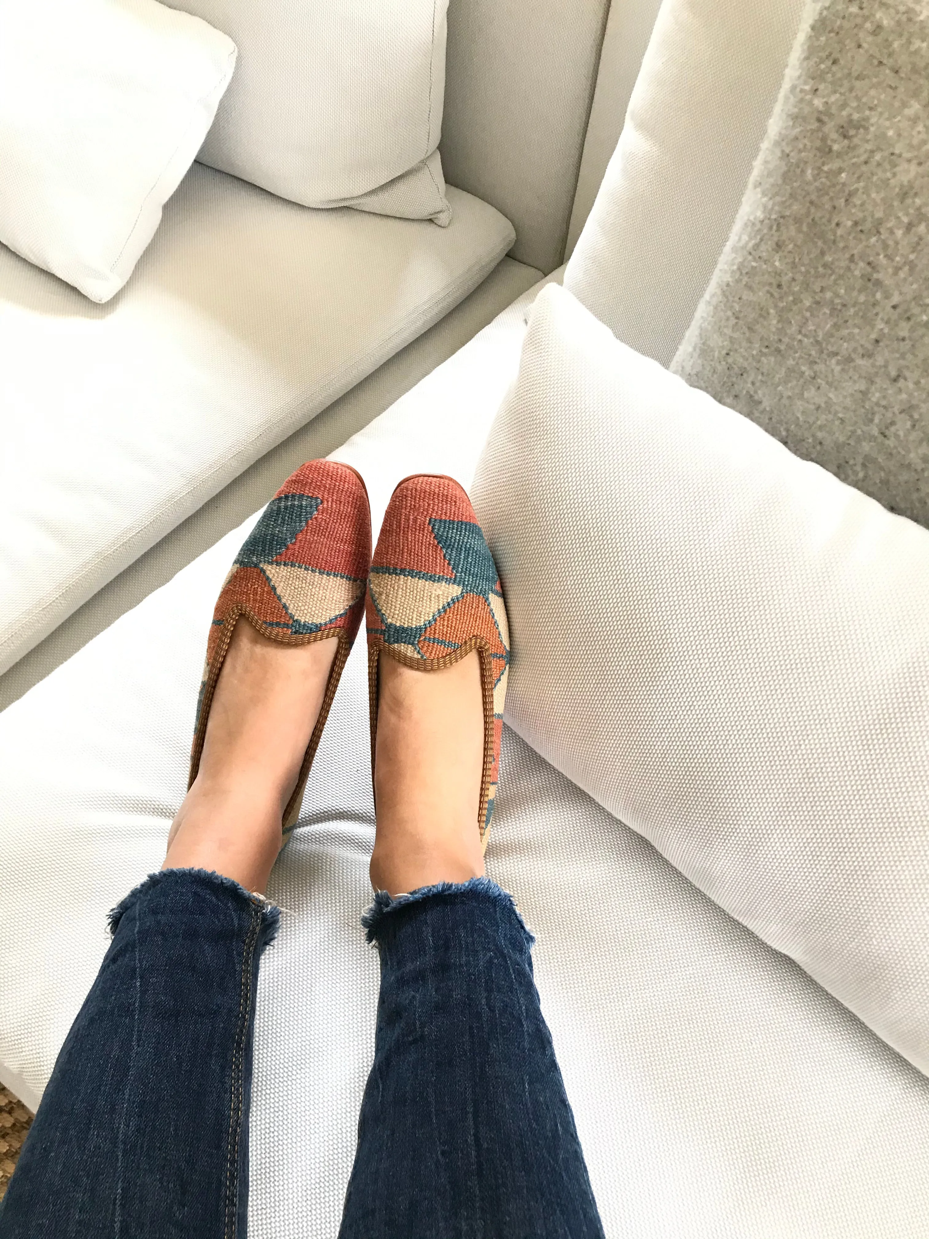 Cora Women's Kilim Slippers size 41 (US size 11)