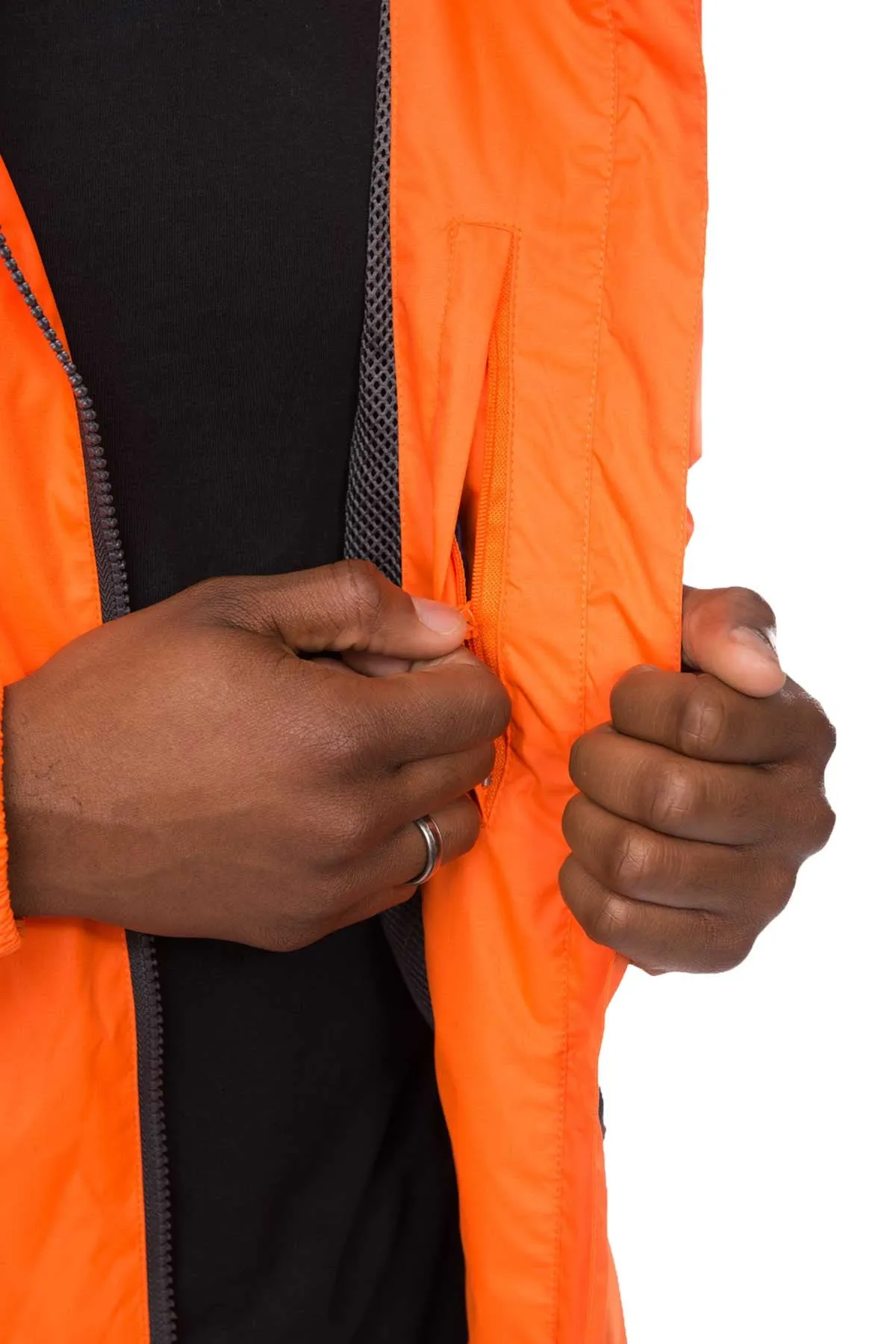 Core Mens Waterproof Jacket - Flame