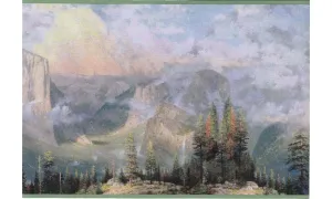 Countryside Mountain Forest 30884010 Wallpaper Border